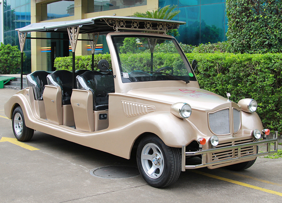 豪華款8座電動(dòng)老爺車(chē)銀色